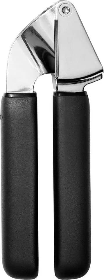 OXO Good Grips Knoblauchpresse Schwarz/Silber Edelstahl - Bild 2