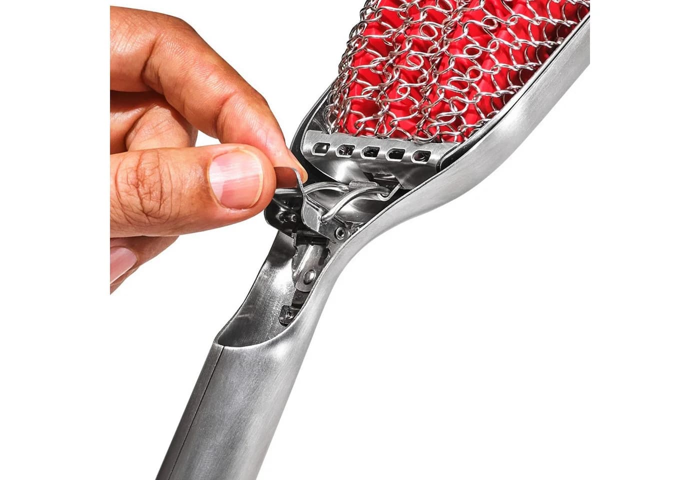 OXO GOOD GRIPS Grillbürste Hot Clean Silber - Bild 4
