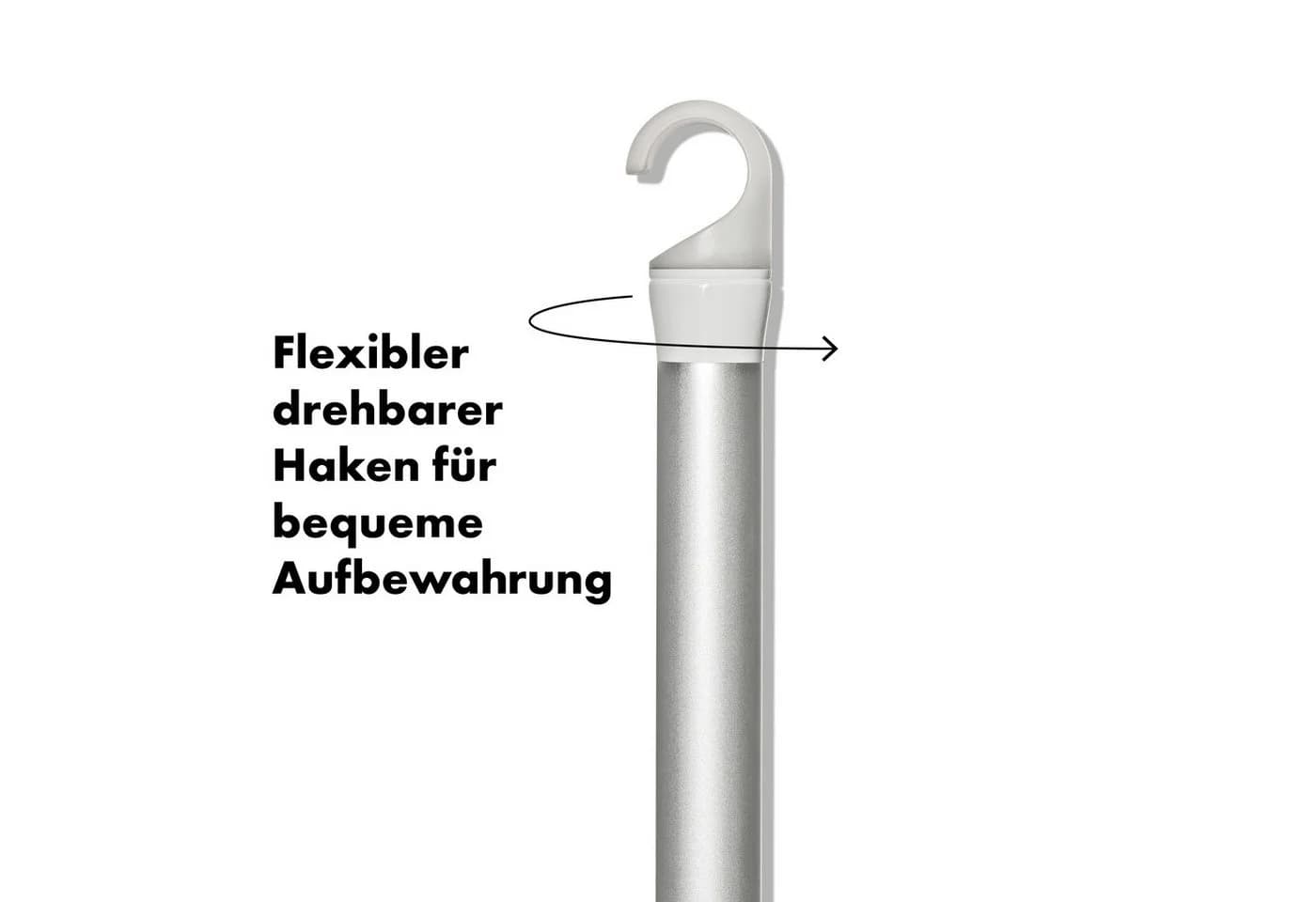 OXO Good Grips Wasserabzieher Ausziehbar Aluminium Silikon Silber - Bild 3