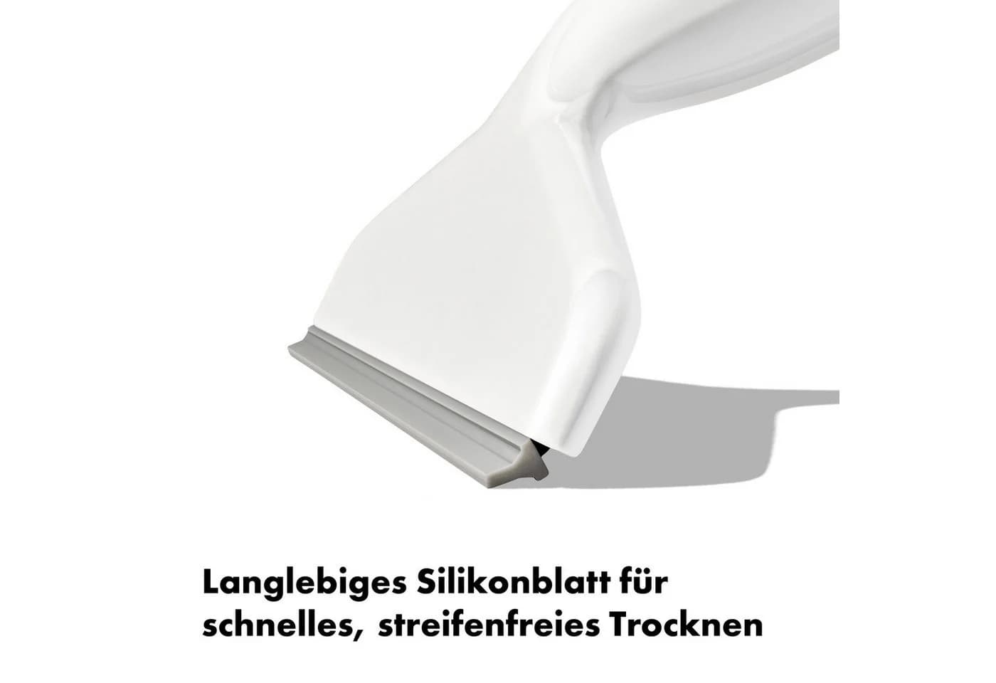 OXO Good Grips Wasserabzieher Ausziehbar Aluminium Silikon Silber - Bild 4