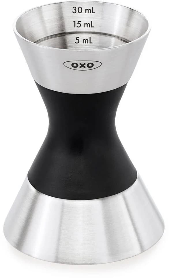 OXO GOOD GRIPS Cocktail Messbecher Schwarz Edelstahl - Bild 2