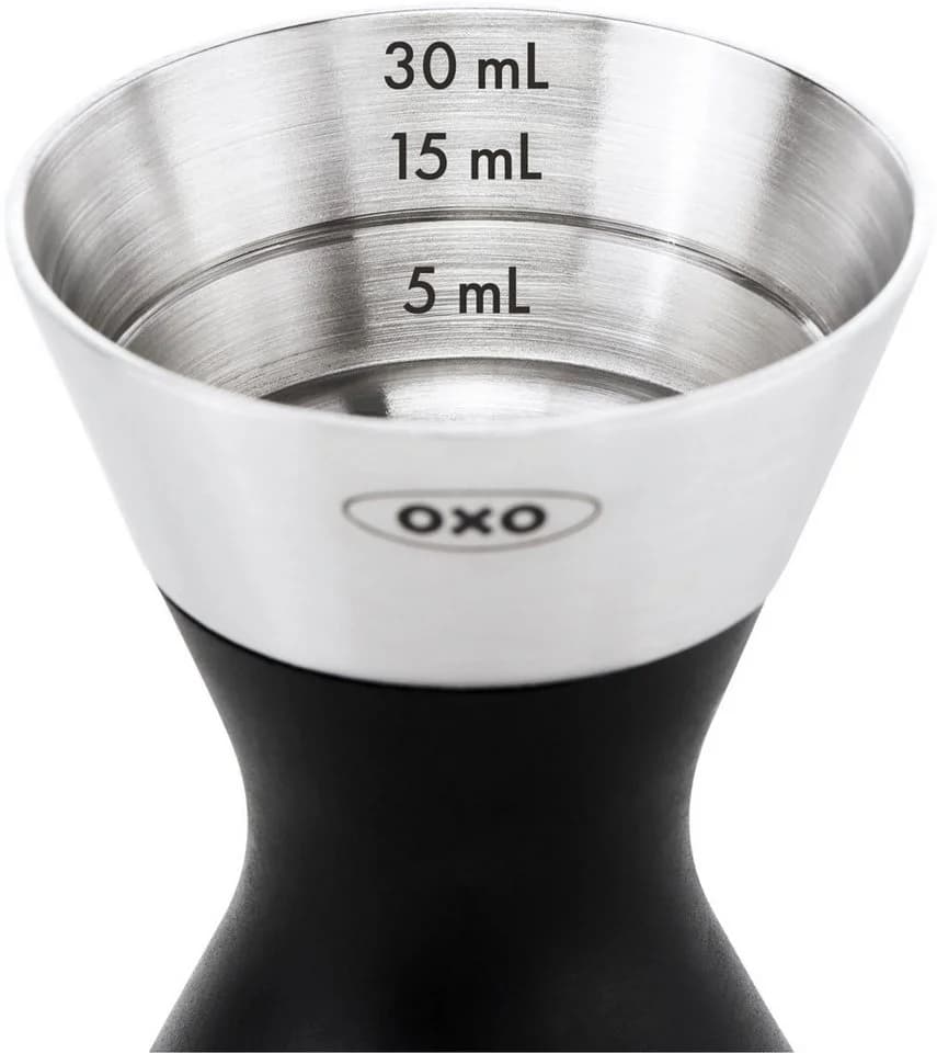 OXO GOOD GRIPS Cocktail Messbecher Schwarz Edelstahl - Bild 3