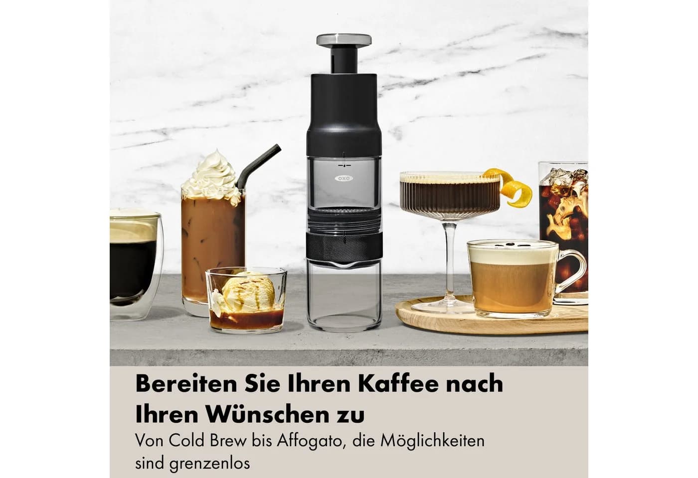 OXO GOOD GRIPS Rapid Brew Schnellbrüher Schwarz Manuell - Bild 4