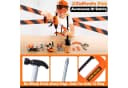 JOYIN 32-tlg. Spielwerkzeugkoffer Kinderorange Bild 1
