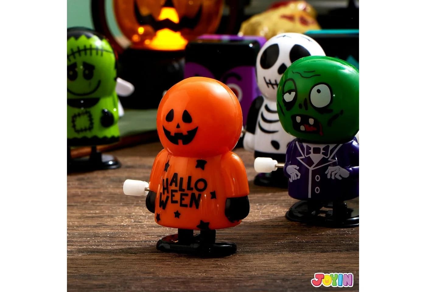 JOYIN 24 Stück Halloween Aufziehspielzeug für Kinder - Bild 5