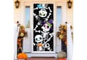 JOYIN 3D Skelett Familie Türabdeckung Halloween Deko Bild 2