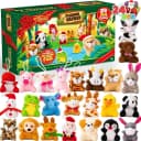 JOYIN Mini-Adventskalender 2025 mit Tierplüsch & Weihnachtsfiguren Bild 2