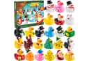 JOYIN Adventskalender 2025 mit 24 Quietscheentchen Bunt Bild 2