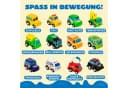 JOYIN Kinderteppich Autoteppich 80x150cm mit 12 Mini Auto Spielzeug Bild 3