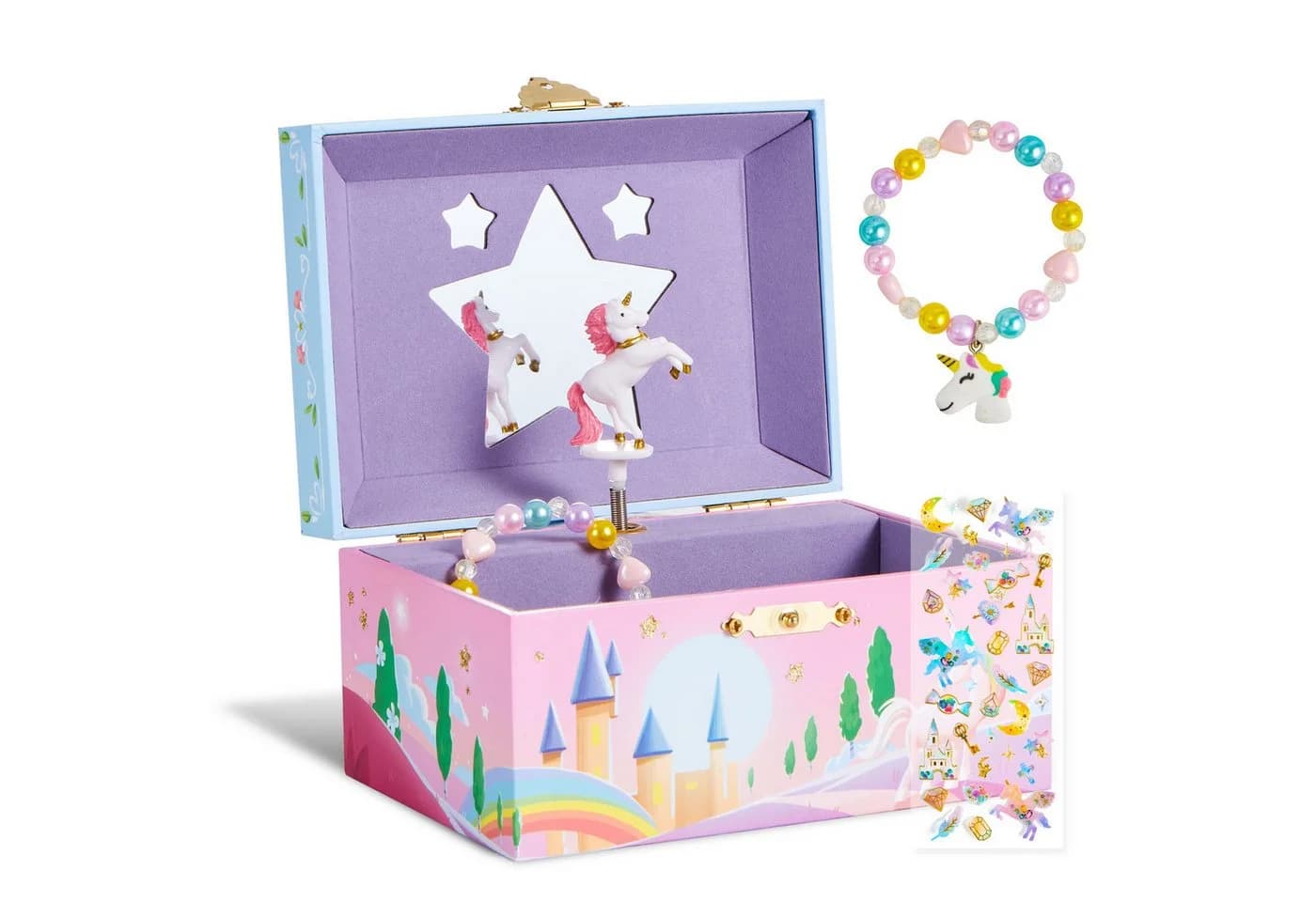 JOYIN Schmuckkasten Einhorn Musikalisch Mädchen Spielzeug - Bild 2