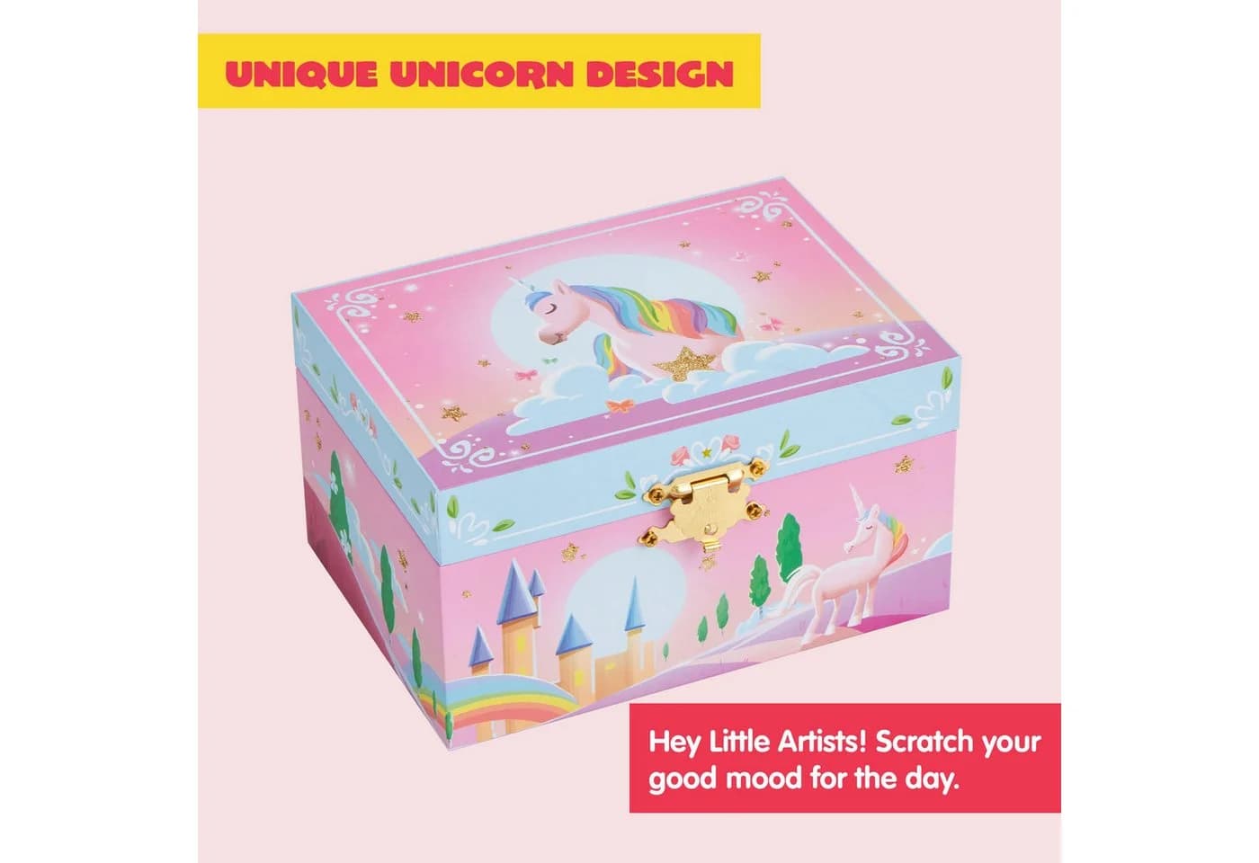 JOYIN Schmuckkasten Einhorn Musikalisch Mädchen Spielzeug - Bild 5