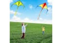 JOYIN Flug-Drache 2-tlg. Delta-Drachen Grün und Regenbogen Bild 4