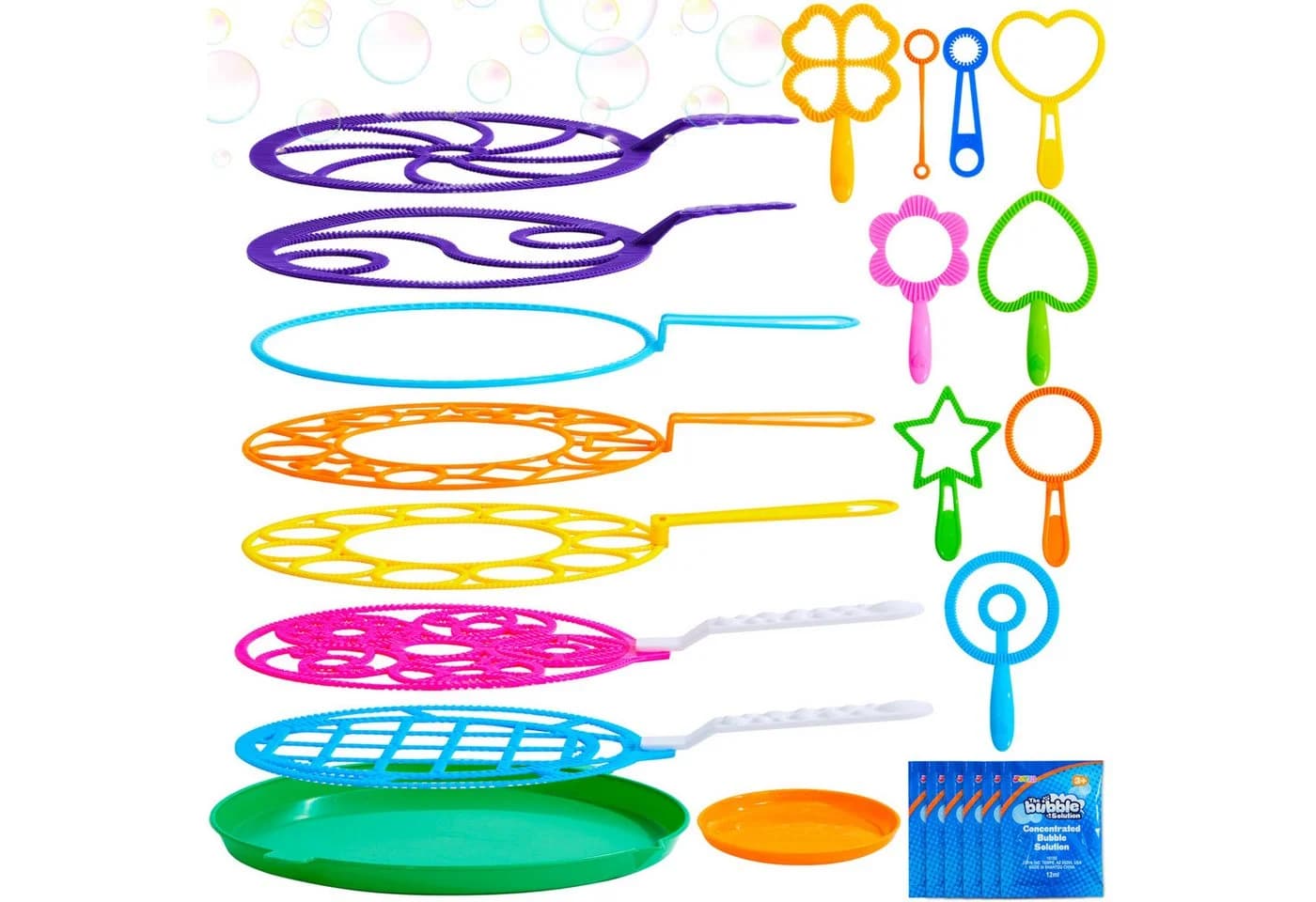 JOYIN Seifenblasenspielzeug 18er Set Stab Sommer Outdoor Kinder - Bild 2