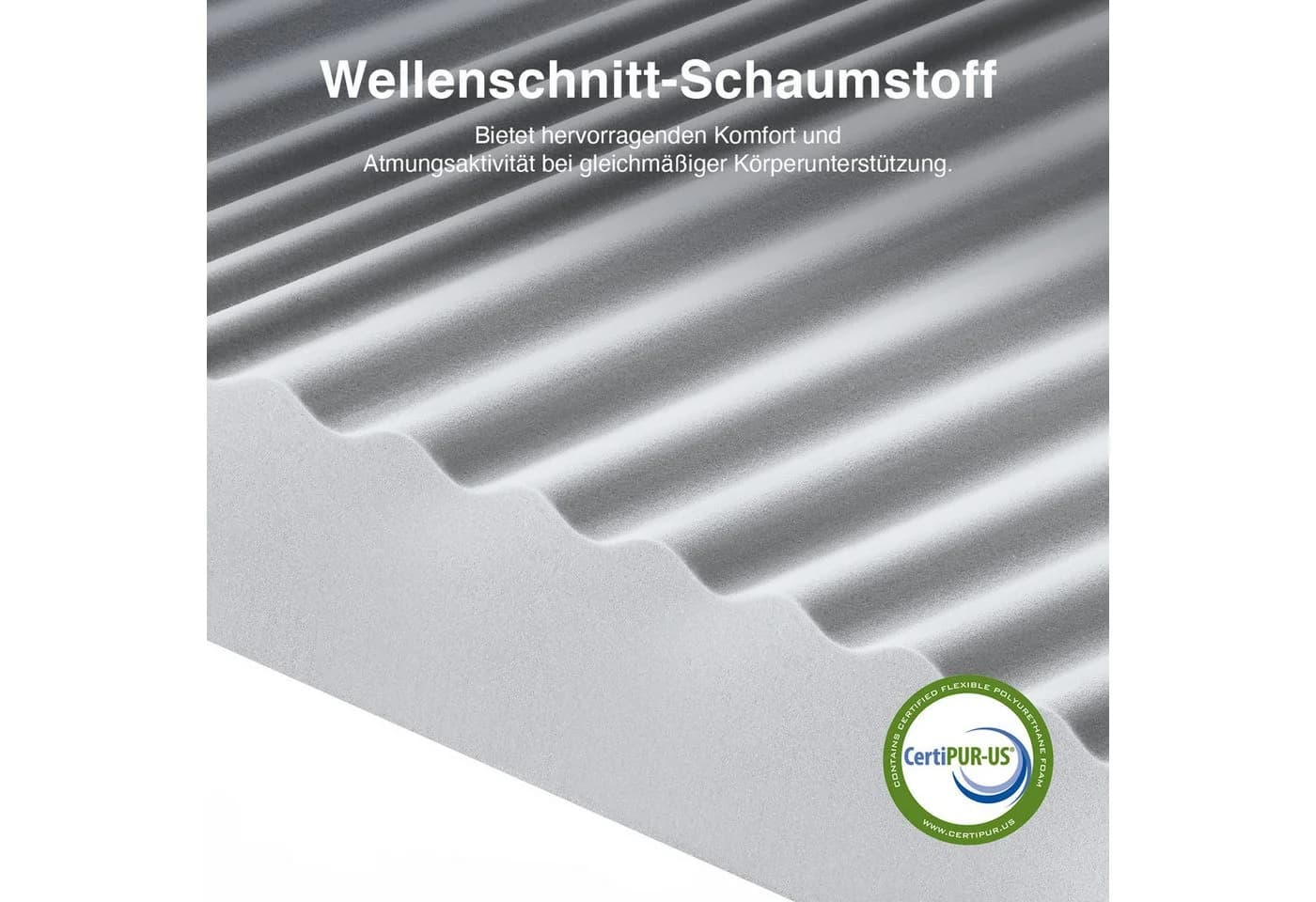 Novilla Kaltschaummatratze Rollmatratze 7-Zonen 12 cm - Bild 5