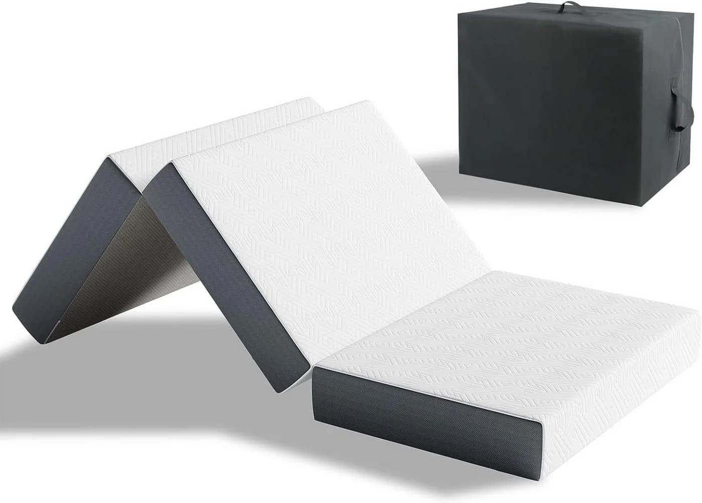 Koorlian Klappmatratze Gästematratze Platzsparend 3-teilig 10 cm - Bild 2