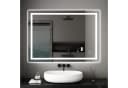 Dripex Badspiegel LED mit Touch-Schalter, Beschlagfrei, Modern Bild 2