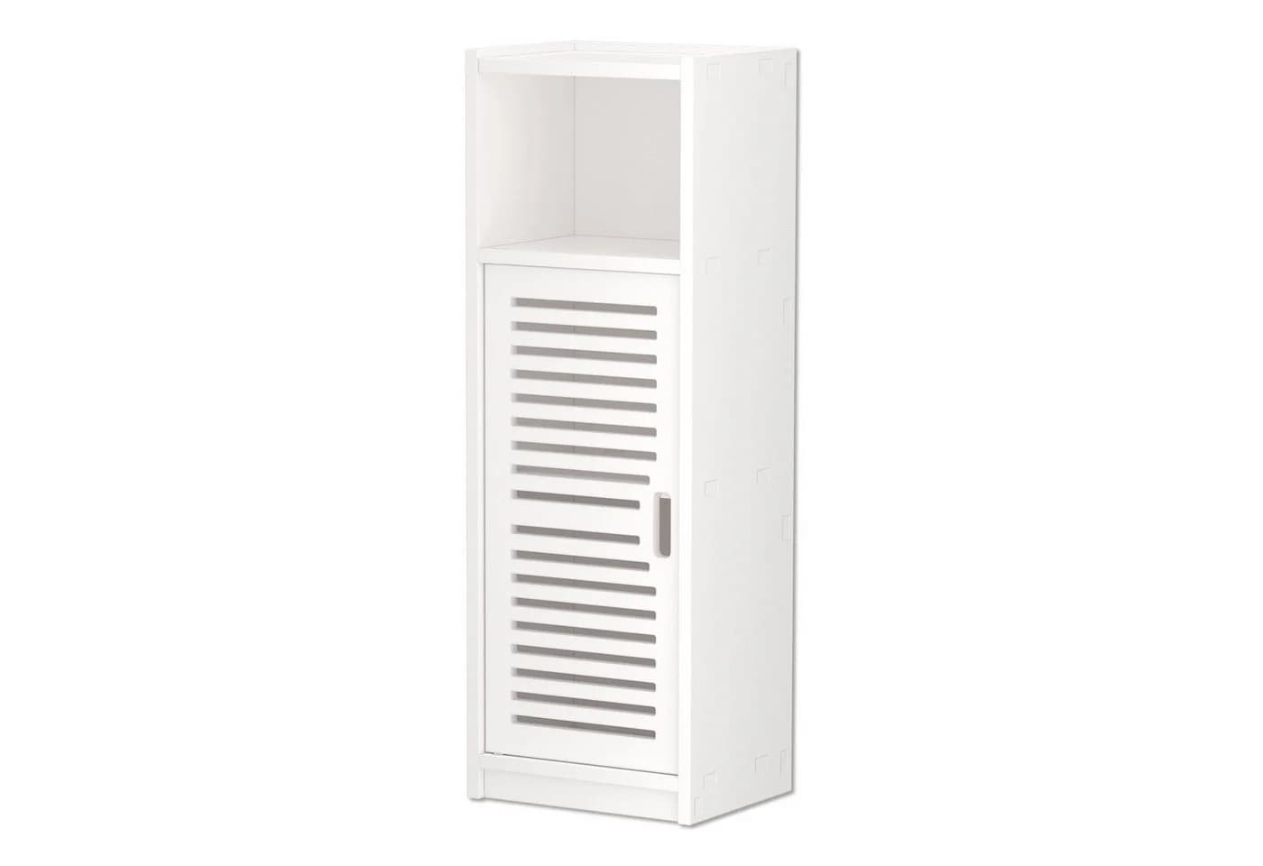 Dripex Midischrank Badezimmerschrank Badschrank schmal Toilettenschrank weiß - Bild 2