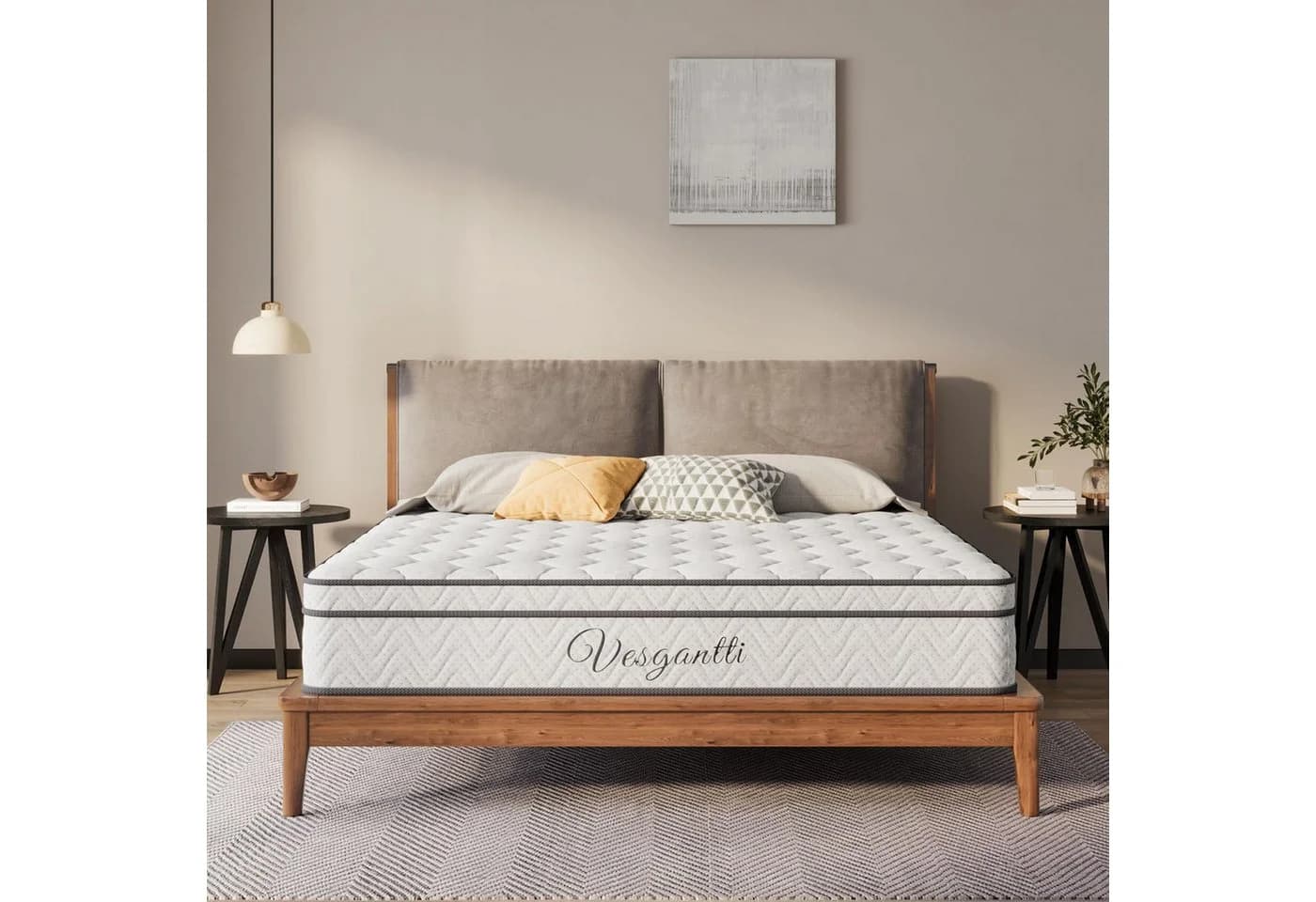 Taschenfederkernmatratze 7-Zone 22cm hoch H3 Kaltschaummatratze BT1 Vesgantti - Bild 5