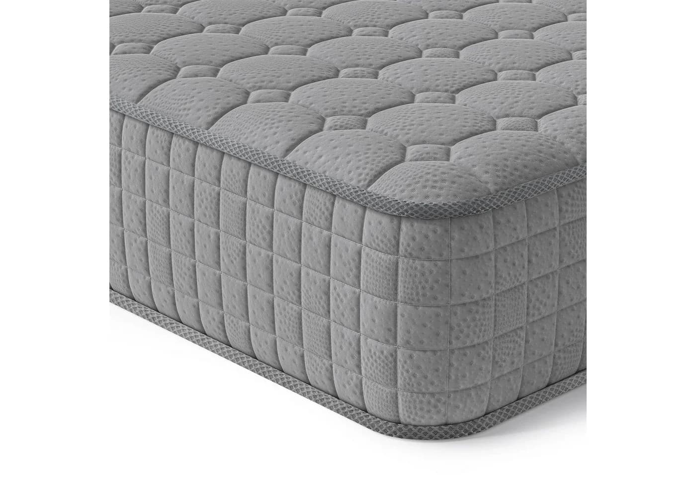 Vesgantti Taschenfederkernmatratze 7-Zonen Grau 24cm H3 Kaltschaum - Bild 2
