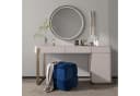 Vesgantti Sitzhocker Blau Moderner Samt Hocker Bild 1