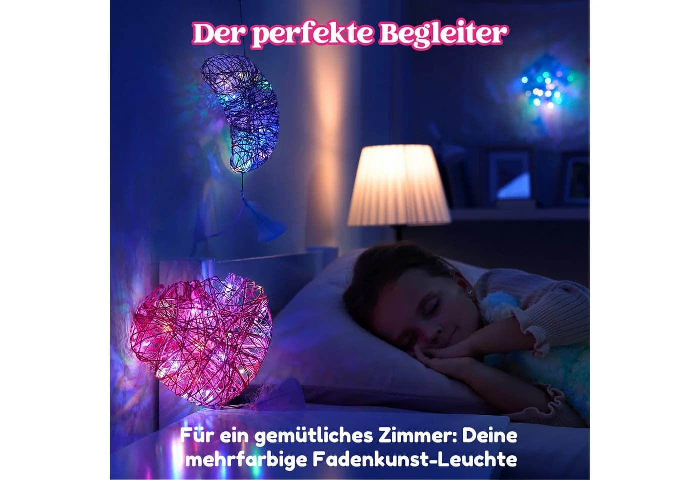 Klever Kits 3D-Fadenkunst-Set für Kinder mit LED-Lichtern - Bild 4