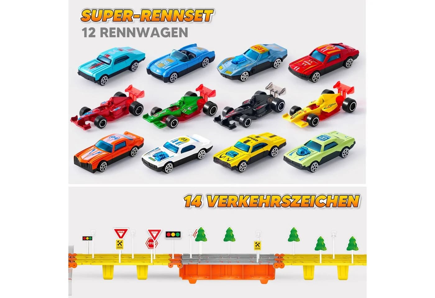 JOYIN Spielzeug-LKW Transporter Truck Schwarz - Bild 3