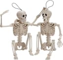 JOYIN Halloween Hängedeko Skelett 2er Set 40,6 cm Bild 2