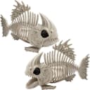 JOYIN 2 Stk. 24,1cm Halloween Fisch Skelett Dekoobjekt Bild 2