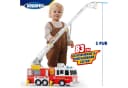 JOYIN Großes Feuerwehrauto mit 83 cm Leiter, Rot Bild 4