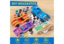 Klever Kits 4-in-1 Holz-Rennwagen Bastelset Kinder Bild 5
