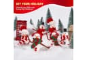 JOYIN Kreativset Schneemann-Bastelset für Weihnachten, 3 Stück Bild 1