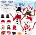 JOYIN Kreativset Schneemann-Bastelset für Weihnachten, 3 Stück Bild 2