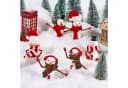 JOYIN Kreativset Schneemann-Bastelset für Weihnachten, 3 Stück Bild 5