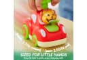 JOYIN Spielzeug-Auto Set 4-tlg. Press & Go Tier-Babyautos ab 3 Jahre Bild 3