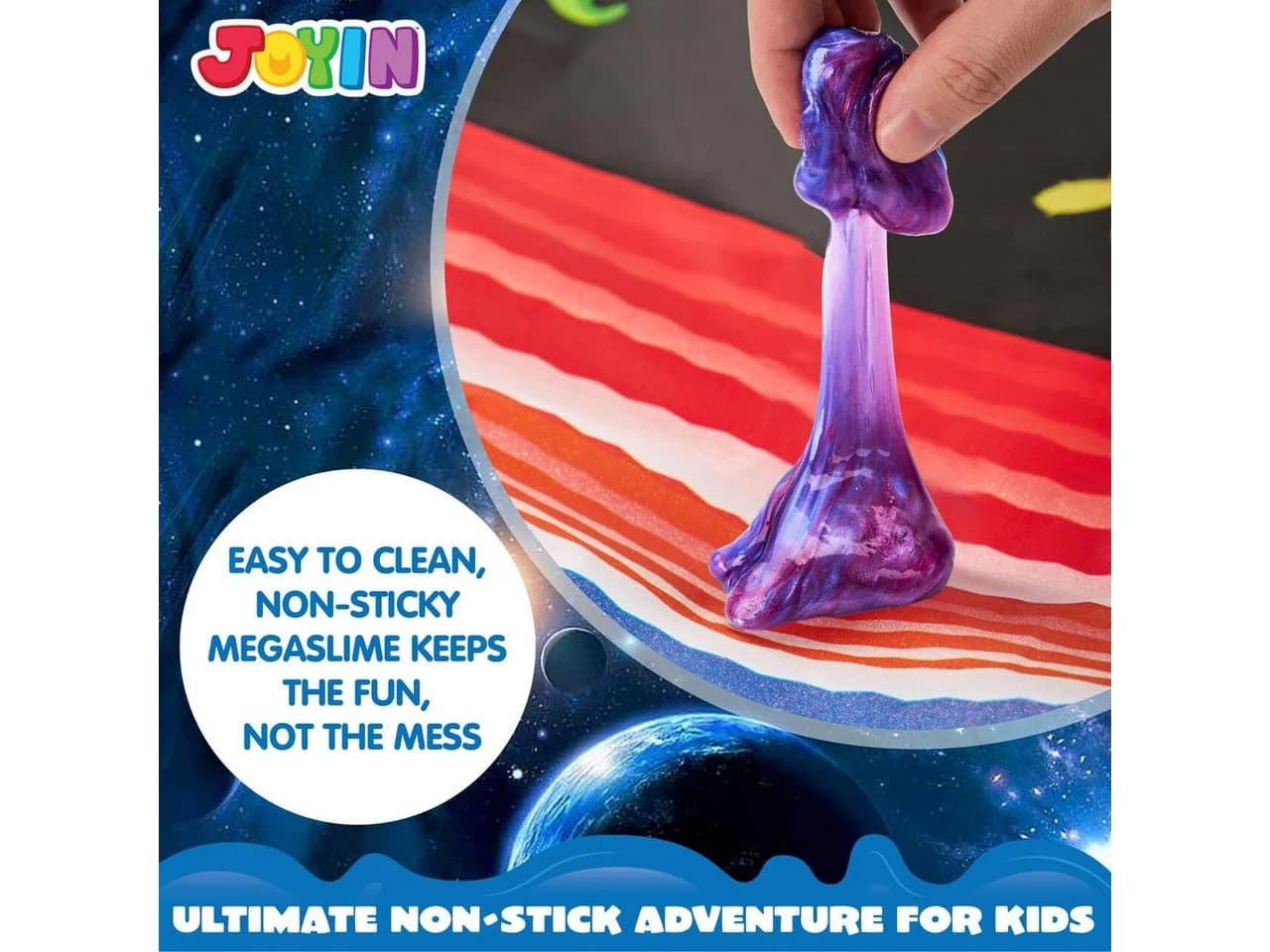 JOYIN 24er Slime Kit Rosa Galaktische Schleimkugeln - Bild 3