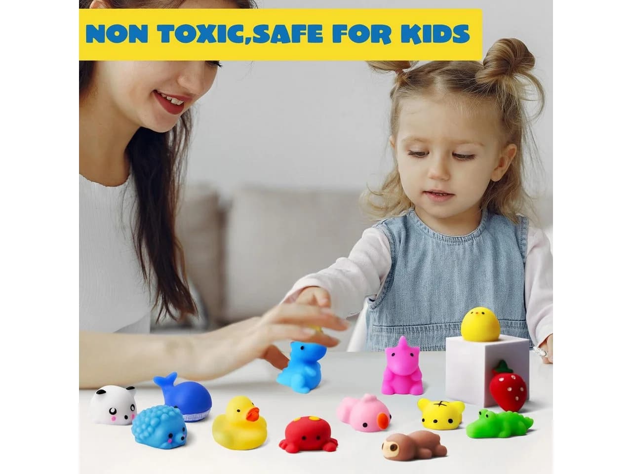 JOYIN Mochi Squishy Toys Set 25-tlg. Mini Mochi Squishy - Bild 5