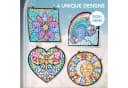 Klever Kits Edelstein-Sonnenfänger Bastelset Bunt 4 Designs Bild 1