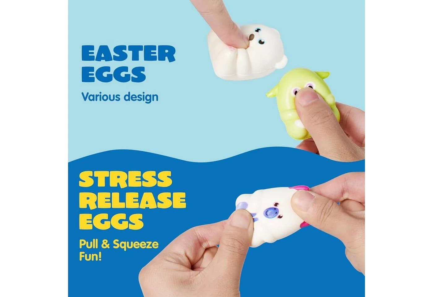 JOYIN 20 Squishies Anti-Stress Fidget-Spielzeug Bunt
