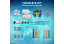 Klever Kits Muschelbemalen-Set 12-tlg. Bunt Glow-in-the-Dark Bild 3
