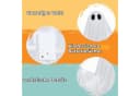 JOYIN Hängegeist Halloween Deko 120 cm Leuchtend Weiß Bild 1