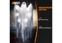 JOYIN Hängegeist Halloween Deko 120 cm Leuchtend Weiß Bild 3