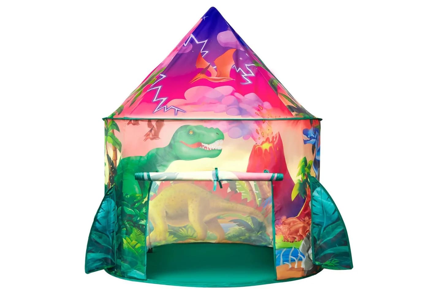 JOYIN Dinosaur Kinderzelt Pop-up Spielzelt Bunt - Bild 2