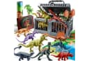 JOYIN Dinosaurier Spielset 19-tlg. mit realistischen Figuren & Urwald-Motiv Bild 2