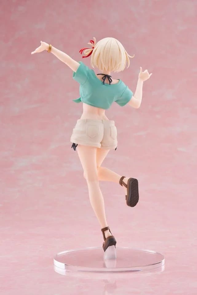 Taito Prize Lycoris Recoil Coreful Chisato Nishikigi Hawaiian Ver. 18 cm - Bild 4