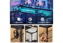 Bestier Gamingtisch 181 x 80 cm L-förmiger Schreibtisch Schwarz Bild 3