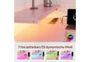 Bestier Gamingtisch L-Form mit LED, 106/133/147 × 50 cm Bild 1