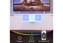 Bestier TV-Schrank Lowboard 65 Zoll Gold Glanz Wellenmuster Bild 5