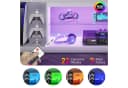 Bestier TV-Schrank Lowboard für 65 Zoll & kleinere TVs, RGB-LED-Leuchten Bild 5