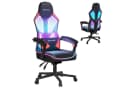 Bestier Gaming-Stuhl mit LED-Lichtleiste & Lendenwirbelstütze Bild 2