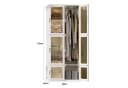 Dripex Kleiderschrank Faltbarer Schrank Mehrzweckschrank mit magnetische Türen Einfache Montage Bild 3
